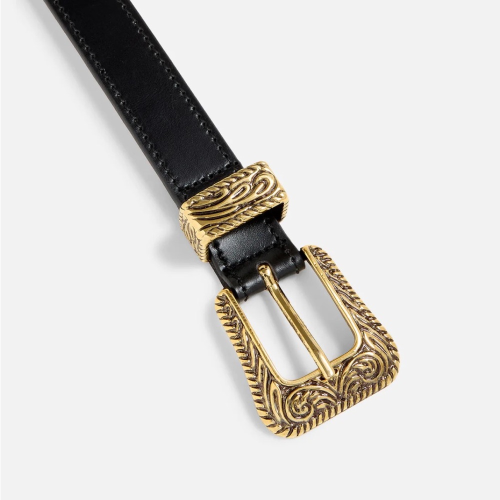 Aureum Leather Belt NW0T - Picture 4 of 8